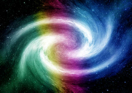 Stars of a planet and galaxy in a free space Elements of this image furnishedの写真素材
