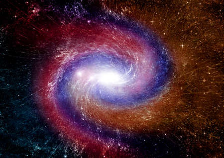 Stars of a planet and galaxy in a free space Elements of this image furnished . 3D renderingの写真素材
