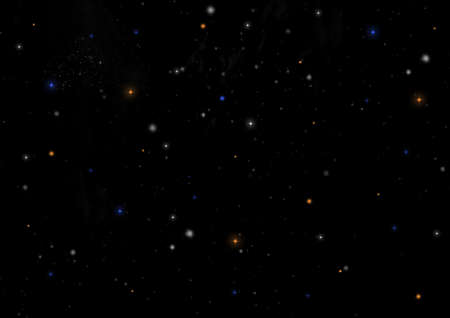 Stars of a planet and galaxy in a free space Elements of this image furnished . 3D renderingの写真素材