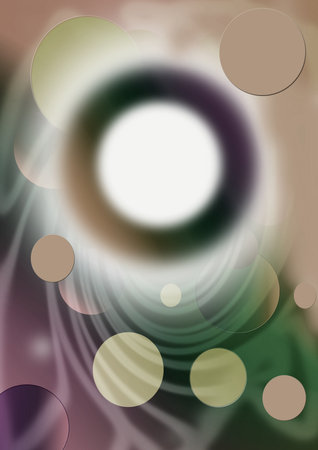 abstraction geometry circles colorful circles background geoの写真素材