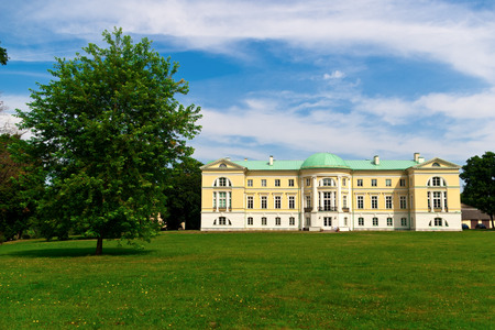 The Mezotne Palace - The Pearl of The Latvian Classicismのeditorial素材