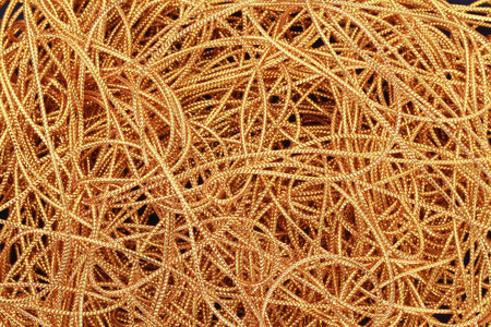 rope Gold coier textureの写真素材