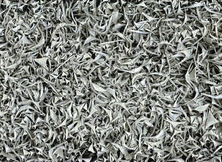 Gray background of paper scraps.Abstract background texture