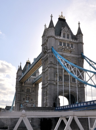 the famous london bridgeの写真素材