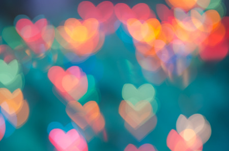 backround of colorful hearts on the valentane's dayの写真素材