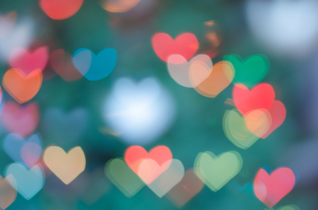 backround of colorful hearts on the valentane's day