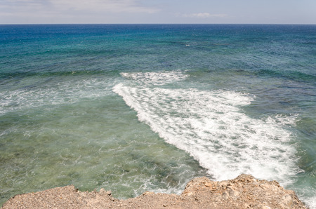 ocean landscape. blue waterの写真素材