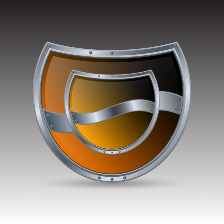 Vector shield iconのイラスト素材