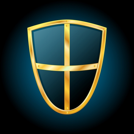 Vector shield iconのイラスト素材