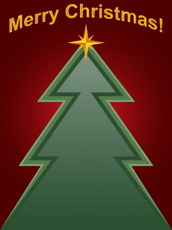 Abstract christmas vector cardのイラスト素材