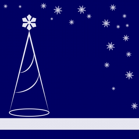 Abstract christmas cardのイラスト素材