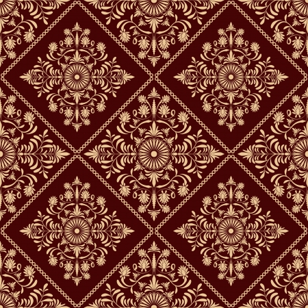 Seamless floral  patternのイラスト素材