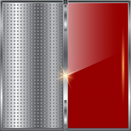 Abstract metallic backgroundのイラスト素材