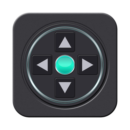 Control button iconの写真素材