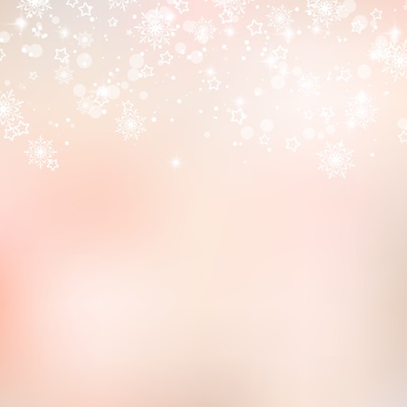 Christmas blurred vector backgroundのイラスト素材