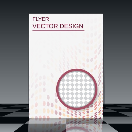 Business flyer vector templateのイラスト素材