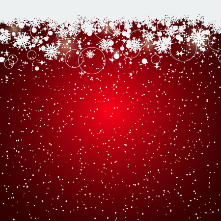 Merry Christmas and Happy New Year vector backgroundのイラスト素材