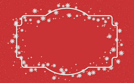 Christmas and New Year elegant vector background. Design for flyer, booklet, poster, coupon, invitation cardのイラスト素材