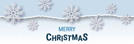 Christmas and New Year luxury vector background with stars and snowflakes. Design for banner, flyer, invitation card, coupon, voucherのイラスト素材