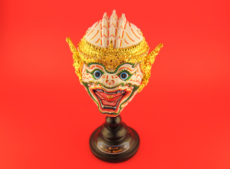 Khon masked modelの写真素材