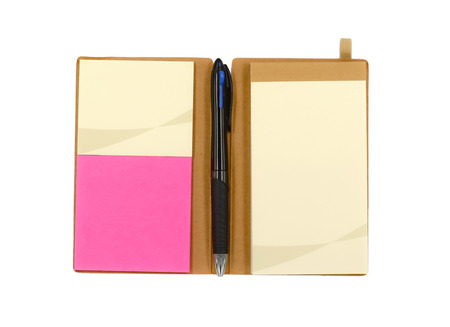Notebook and stationaryの写真素材