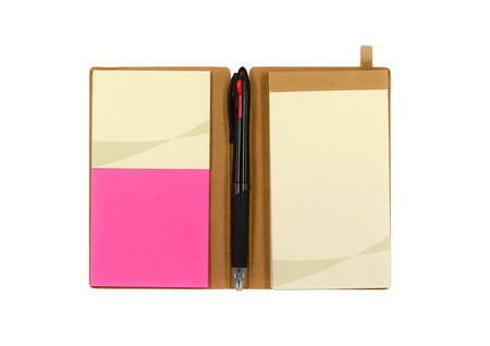 Notebook and stationaryの写真素材