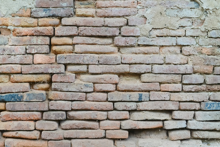 Old brick wallの写真素材