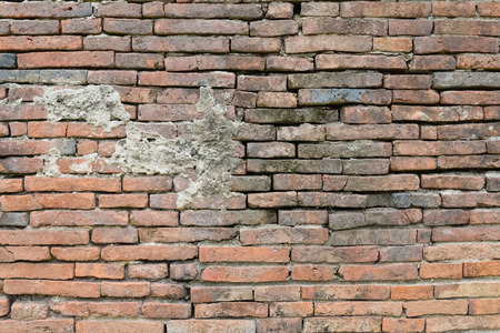 Old brick wallの写真素材