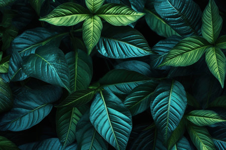 The texture of a tree leaf. macro texture of leaves. The background is a leaf of a tree. high quality photoの写真素材