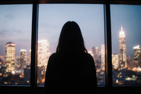 Emotional moment of envisioning financial independenceの素材