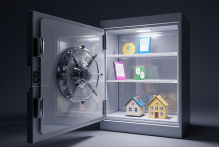 Organized visual storage of diversified passive income assetsの素材