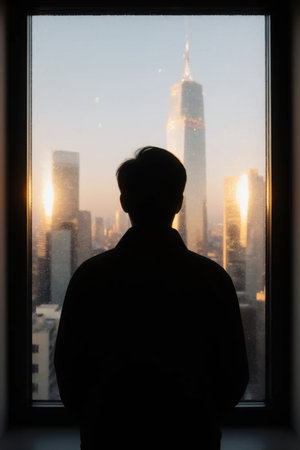 Emotional moment of envisioning financial independenceの素材