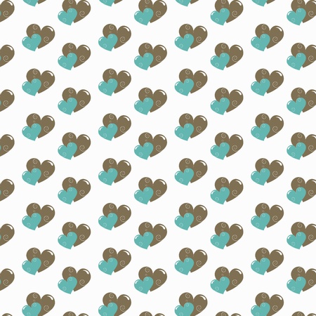 abstract Valentines day  pattern backgroundのイラスト素材