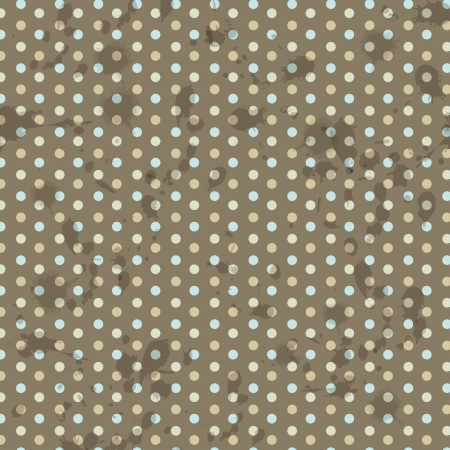 vector polka dot pattern backgroundのイラスト素材