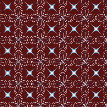 vector abstract flower pattern backgroundのイラスト素材