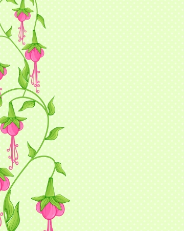 abstract flower backgroundのイラスト素材