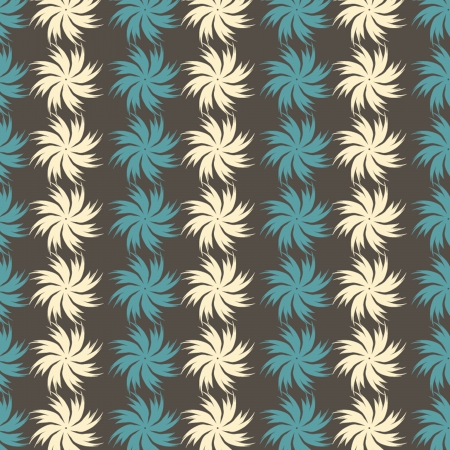 vector abstract flower pattern backgroundのイラスト素材