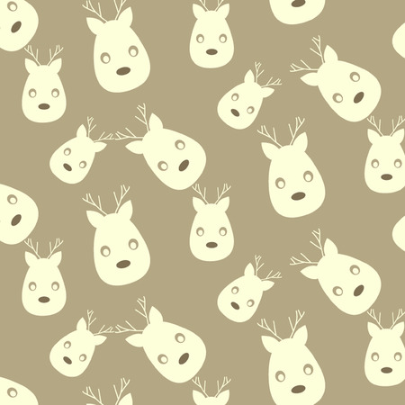 vector Christmas pattern backgroundのイラスト素材