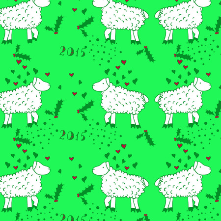 vector Christmas pattern backgroundのイラスト素材