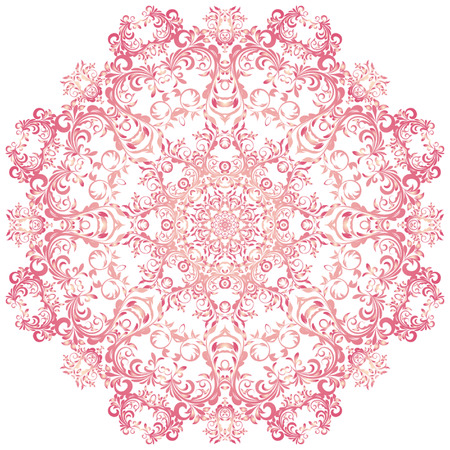 Vector Rosettes pattern, Decorative Elementsのイラスト素材