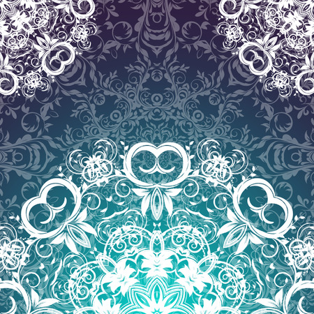 Vector Rosettes pattern, Decorative Elementsのイラスト素材