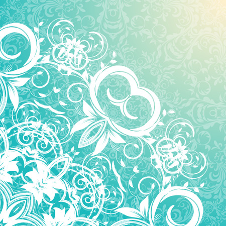Vector Rosettes pattern, Decorative Elementsのイラスト素材