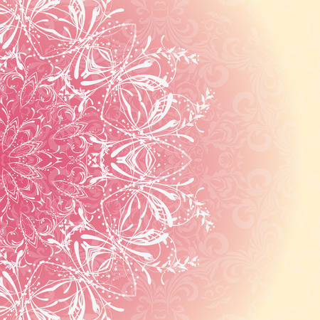 Vector Rosettes pattern, Decorative Elementsのイラスト素材