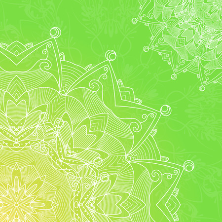 Vector Rosettes pattern, Decorative Elementsのイラスト素材