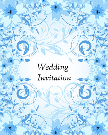 Wedding invitation card. Flowers abstract colorful background. Romantic Flower Background with place for your text.のイラスト素材