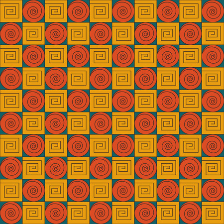 Ancient Egyptian ornament Tribal seamless pattern. ?an be used for cloth, jackets,  invitation, flyers, bags, notebooks, cards, envelopes, pads, blankets, furniture, packing,のイラスト素材