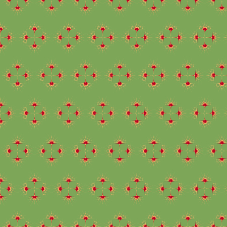 Abstract vector pattern illustration. Seamless ornament, textile background. Can be used for scrapbook paper, backgrounds, fabric, gift wrap and moreのイラスト素材