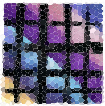 Colorful mosaic pattern, for designs.