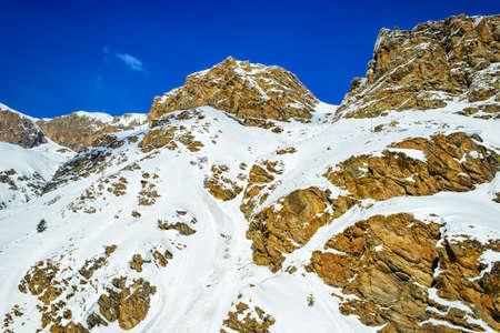 Mountains of the North Caucasus. Russia, Kabardino-Balkaria, Elbrusの写真素材