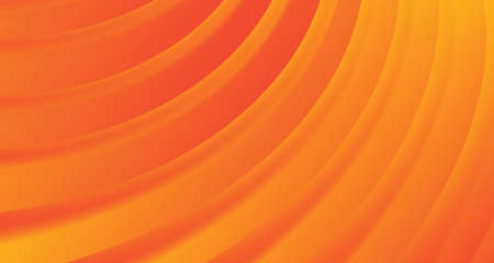 Abstract orange background with 3d waves forming atlas glossy texture, presentation cover or...